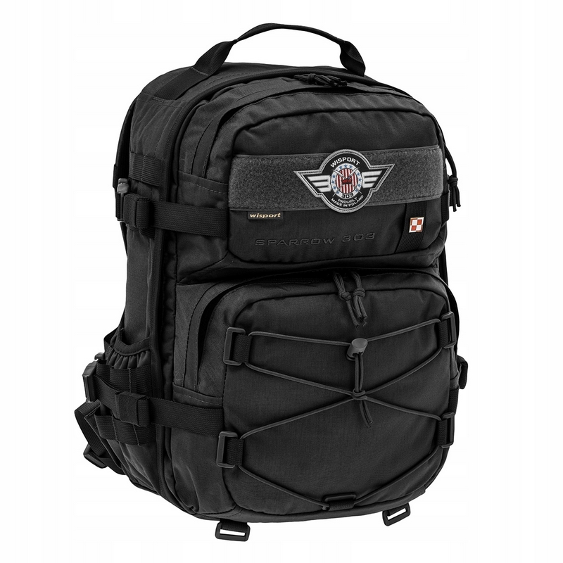 Ruksak Wisport Sparrow 303 30 l - Čierny, S MOLLE Systémom